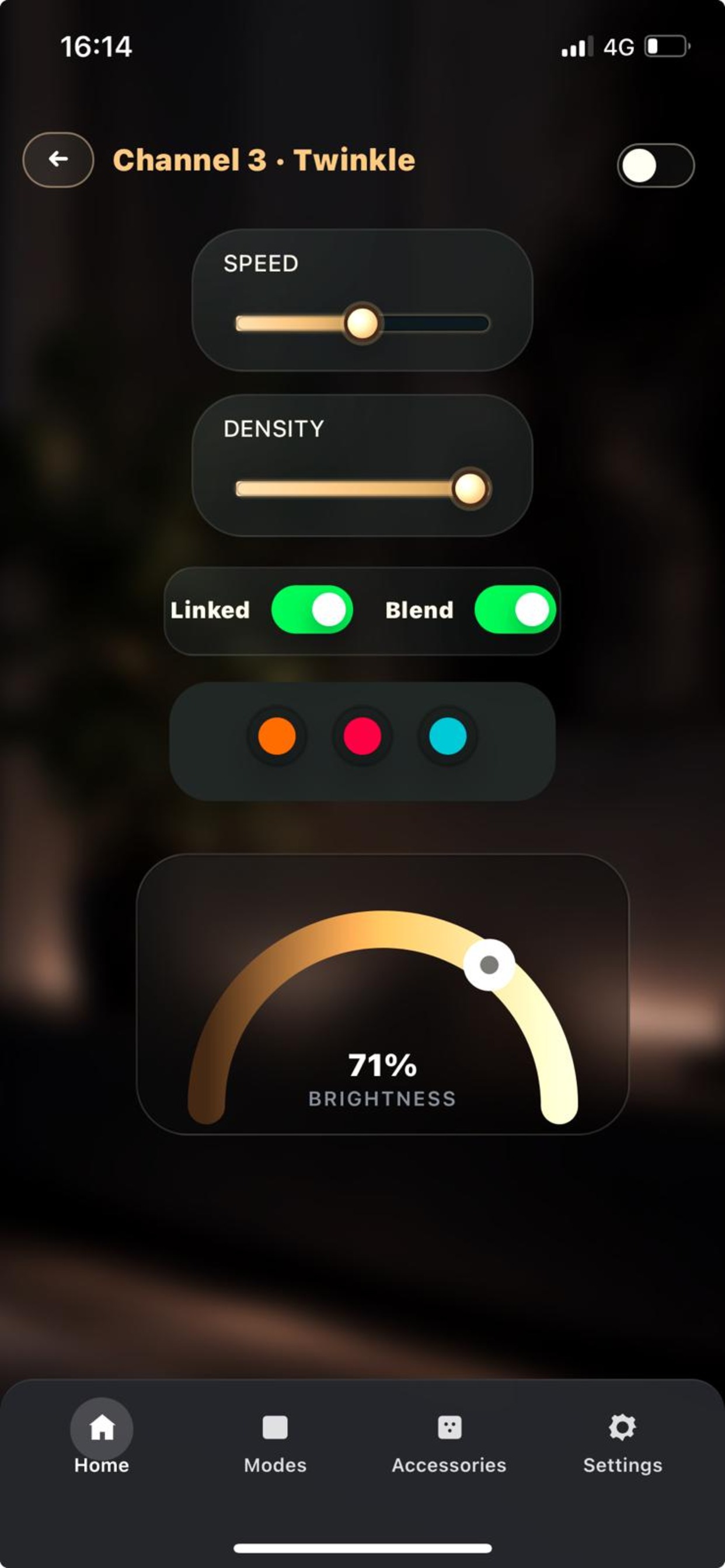 ALUVA app — effects
